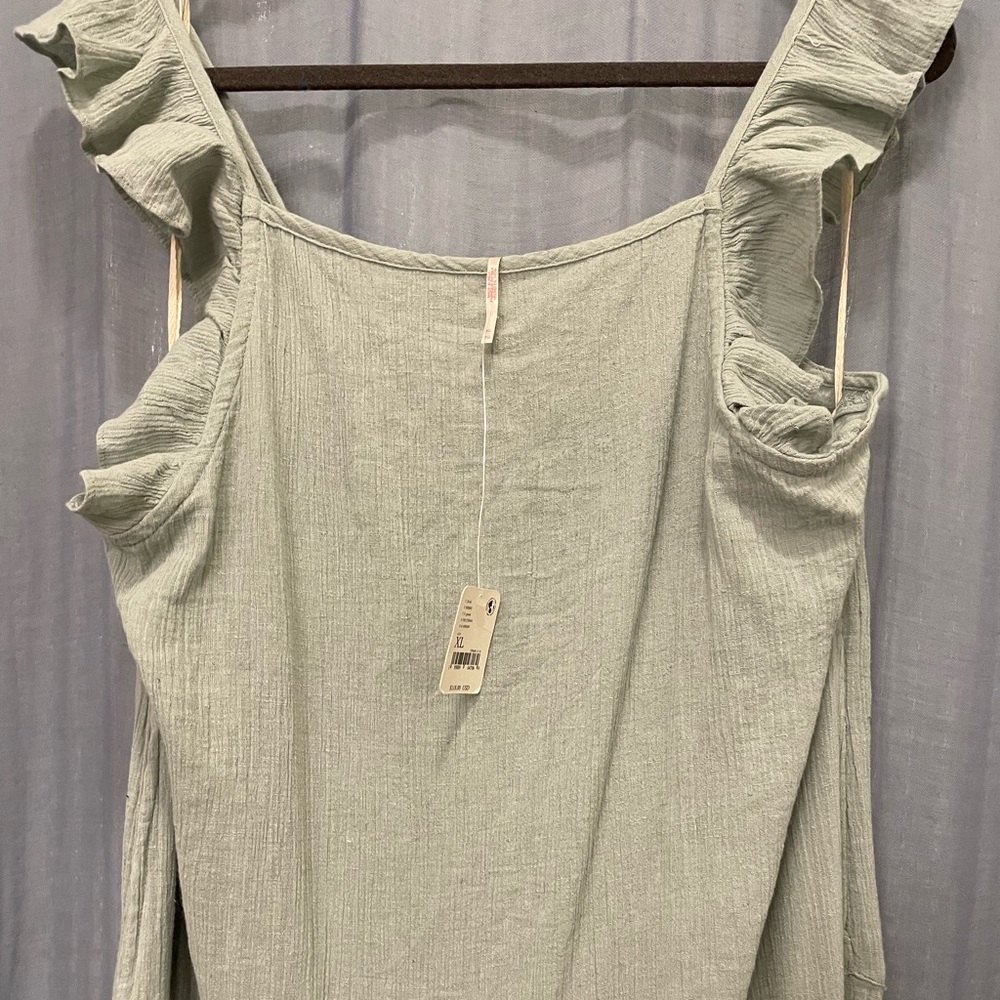 Free people caught in motion maxi dress- green - Picture 3 of 7